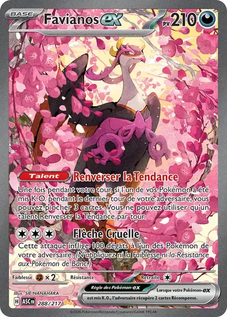 Carte Favianos ex 288/217