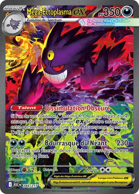 Carte Méga-Ectoplasma ex 284/217